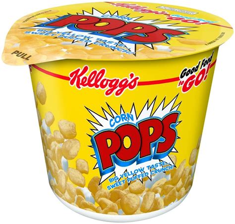 Kelloggs Cereal In A Cup Corn Pops 15 Oz Bowl 1 Count Rocketdsd