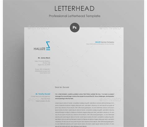 Here are some tips for designing your corporate letterhead. 15+ Creative Professional Letterhead Template Word ...
