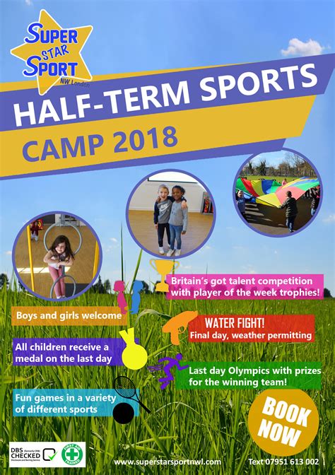 Half Term Sports Camp Front Watling Park School