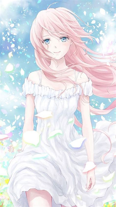 Tap And Get The Free App Anime Pretty Girl In White Dress
