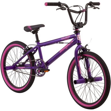 20 Mongoose Wired Freestyle Girls Bmx Bike Purple Walmart