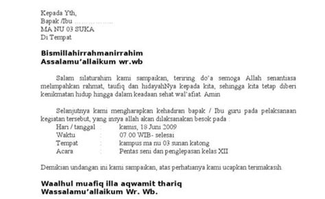 Contoh Surat Undangan Untuk Acara Lomba – Resep Kuini