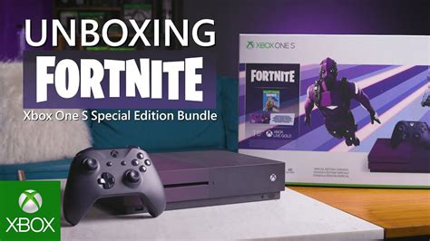 Unboxing Xbox One S Fortnite Battle Royale Special Edition Bundle Youtube