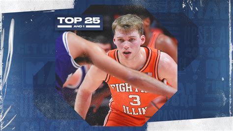 College Basketball Rankings Marcus Domask Steps Up Illinois Out To