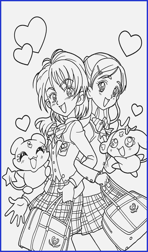Anime Coloring Pages For Adults Inspirational Inspirational Girl Wolf