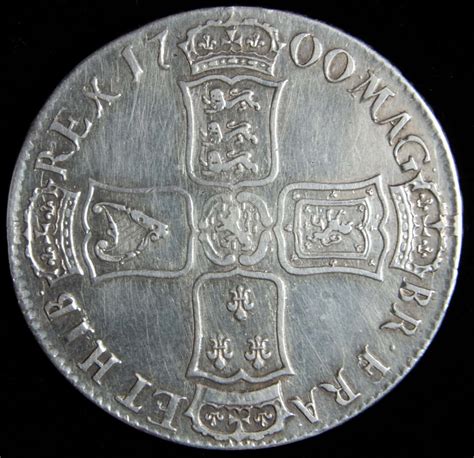 William Iii 1700 Crown B And G Coins