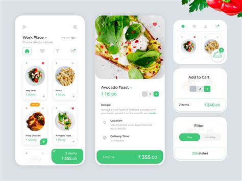 Online Food Ordering App By Nishad Narayanan For Rapidgems Experience