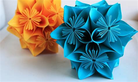 Variety Of Origami Flower Designs My Decorative