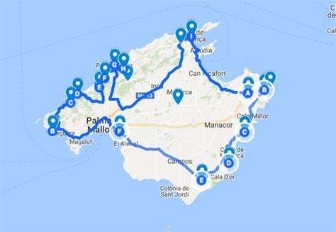 Mejores Calas Mallorca Mapa Actualizado Marzo 2024