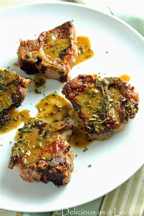 Finish each side with kosher salt and fresh pepper to taste. My First Spring Lamb Chops - Delicious as it Looks
