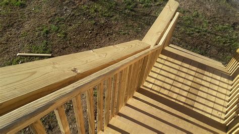 Stair Railing Height For Decks Ramps And Interiors