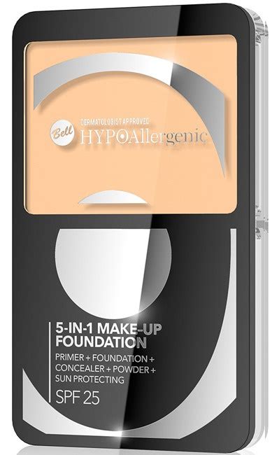 bell hypoallergenic 5 in 1 make up foundation spf 25 ingredients explained