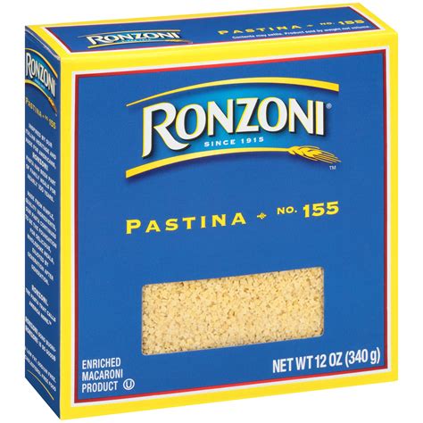 Ronzoni Pastina No 155 Pasta 12 Oz