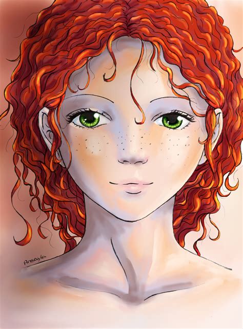 Red Haired Princess By Ansayla On Deviantart