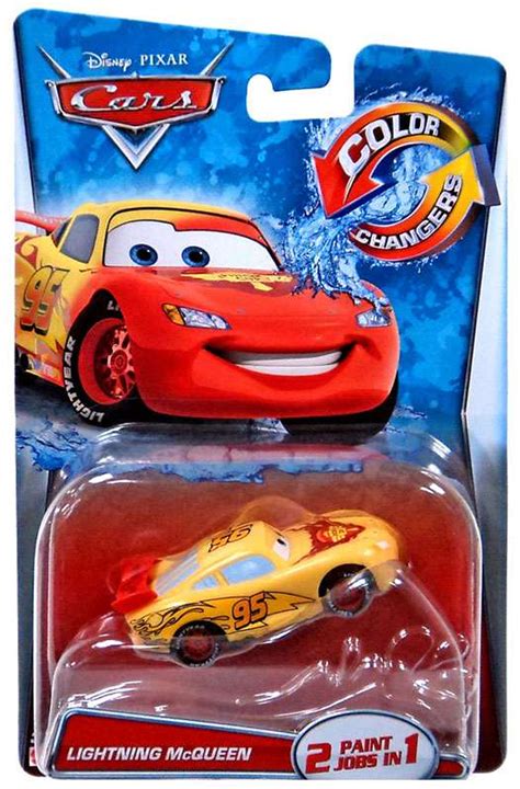 Disney Pixar Cars Color Changers Lightning Mcqueen 155 Diecast Car 2015