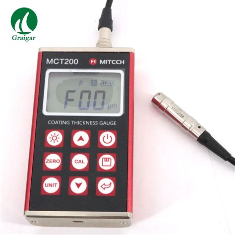 Mct Magnetic Induction Eddy Current Paint Coating Thickness Gauge