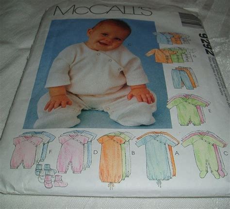 Premature Baby Infant Layette Sewing Pattern Boy Girl 9292