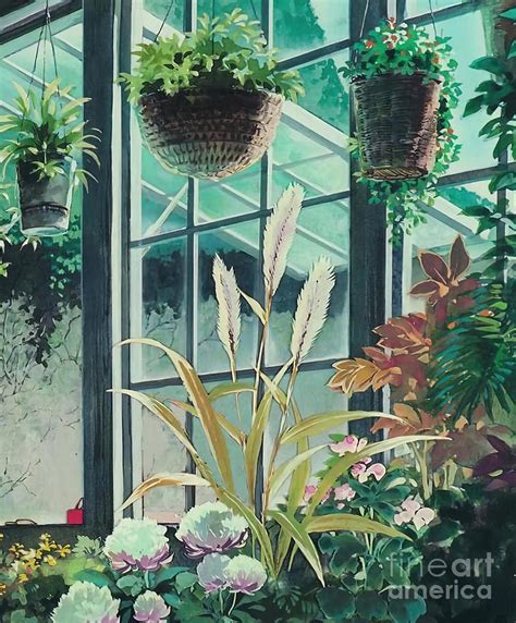 Anime Plants Scenery Painting By Brandon Gray Fine Art America