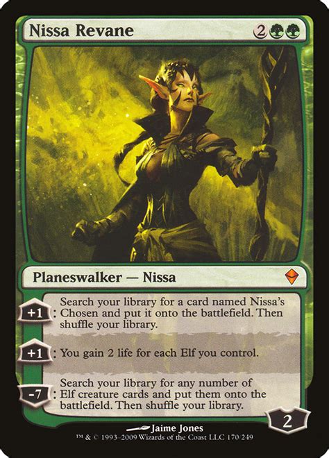 Nissa Revane · Zendikar Zen 170 · Scryfall Magic The Gathering Search