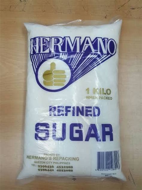 Hermano Refined Sugar White 1 Kilo Lazada Ph