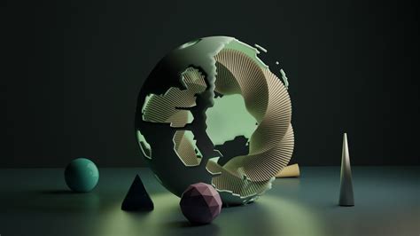 Cool Abstract Design 3d Model Cgtrader