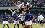 Argentina 1 (4) Italia 1 (3) (Copa del Mundo Italia 1990,Estadio San ...