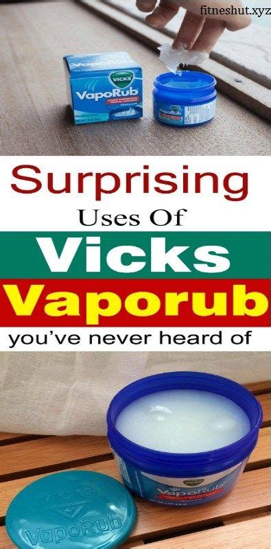 24 Surprising Vicks Vaporub Uses Youve Never Heard Of Vicks Vaporub