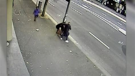 assault of pregnant woman in sydney caught on camera the courier mail