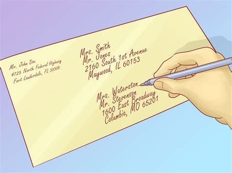 How To Address A Letter To Multiple Recipients 10 Steps