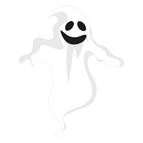 White Ghost Silhouette 13 Transparent Png And Svg Vector File