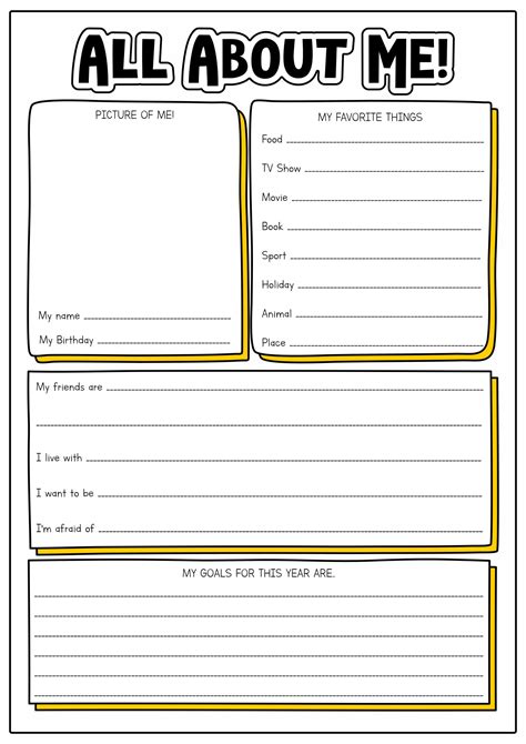 Https://tommynaija.com/worksheet/free Printable All About Me Worksheet For Adults