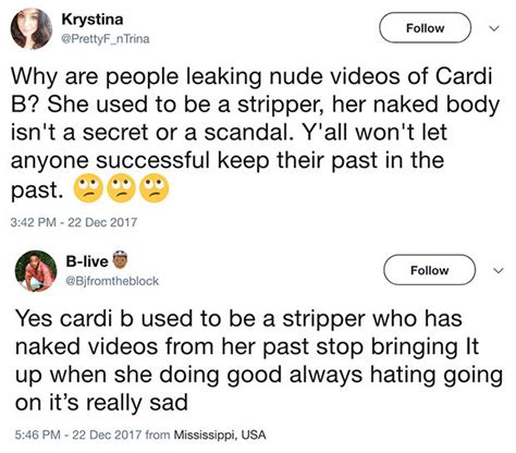 Cardi B Laughs Off Nude Video Leak By Releasing Sex Tape Daily Star