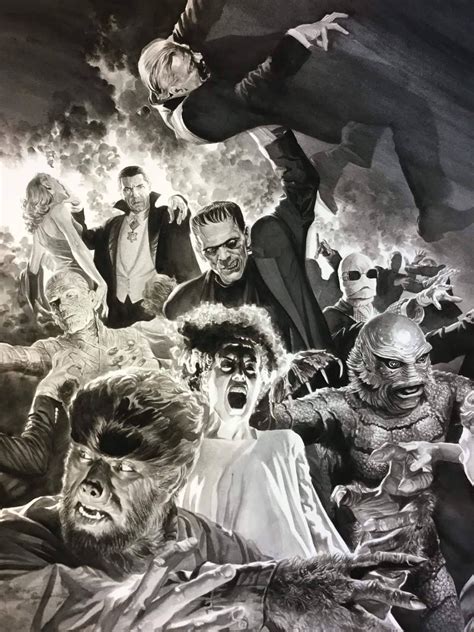 Calvins Canadian Cave Of Coolness Universal Monsters By Alex Ross