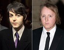Beatles star Paul McCartney and son James share a similar style as well ...