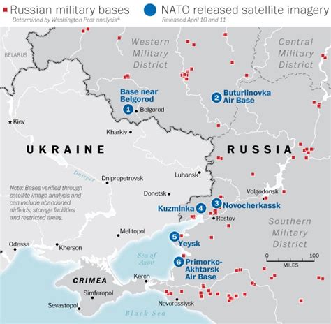 Is Satellite Imagery Revealing A Russian Military Buildup On Ukraines Borders The Washington