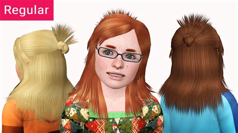Sims 4 Spiky Hair