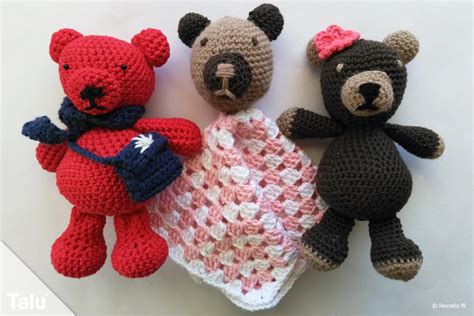 Maybe you would like to learn more about one of these? Teddy häkeln im Amigurumi-Stil - kostenlose Anleitung ...