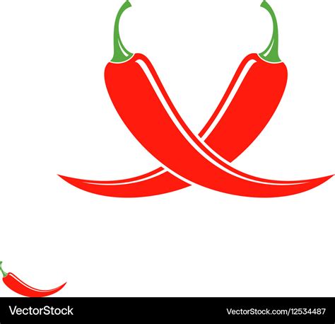 Chili Pepper Logo Royalty Free Vector Image Vectorstock