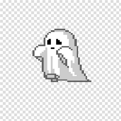 Ghost Pixel Art Grid