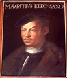 ritratto di Maurizio elettore di Sassonia dipinto, ca 1552 - ca 1568