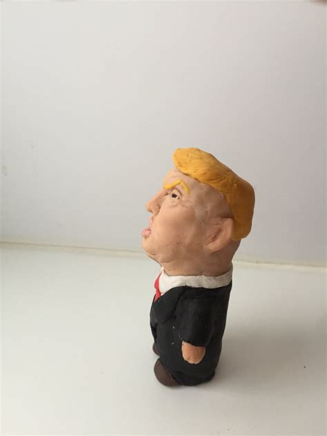 Donald Trump Figurine Fathers Day T Sculpture Clay Etsy