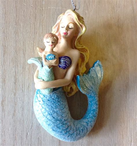 Mermaid Mother And Baby Ornament Sea Things Ventura