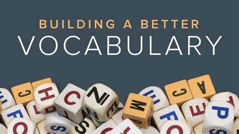 Building A Better Vocabulary Official Trailer The Great Courses