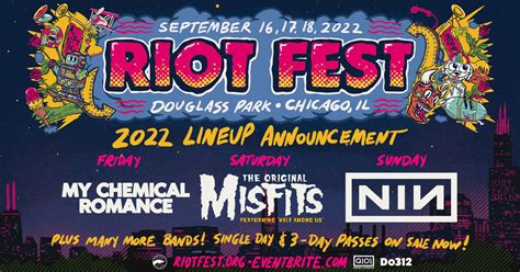 Riot Fest 2023 Lineup
