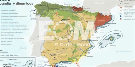 la geopolítica de españa mapas de el orden mundial eom