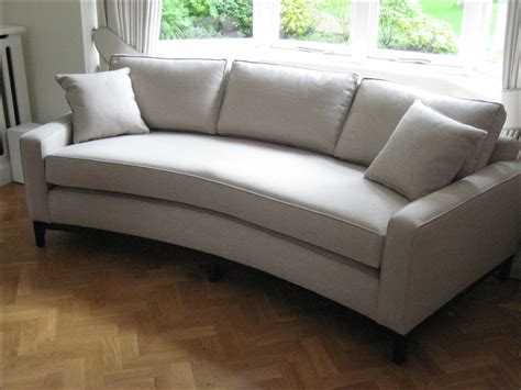 Curved Back Sofa Ideas Curved Sofa Curved Couch Bay Window Living Room