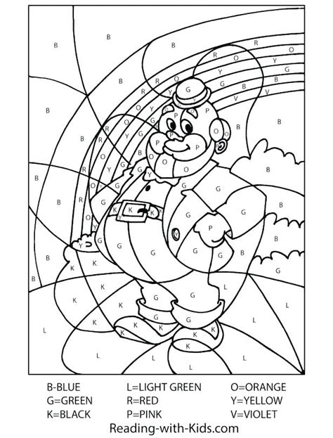 St pattys day coloring leprechaun mushroom. Second Grade Coloring Pages at GetColorings.com | Free ...