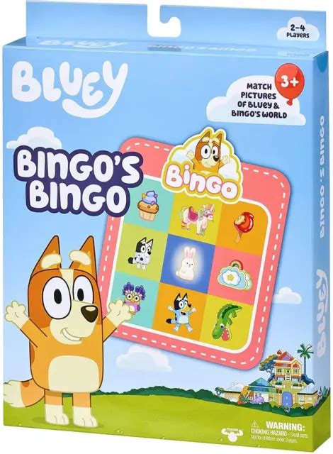 Bluey Bingos Bingo Game For Sale Picclick