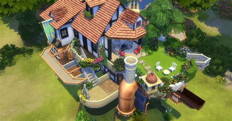 ปราสาทเวทมนต์ของฮาวล์ บ้านลอยฟ้า The Sims 4 The Sims Human