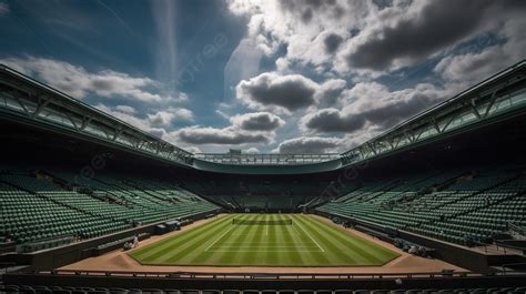 Tennis Player S Court At Wimbledon Background Wimbledon Picture